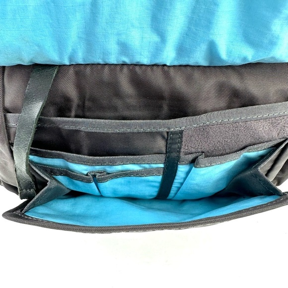 Overland Equipment Handbag Brown Gray Shoulder Bag Embroidered Floral Purse - Picture 7 of 13